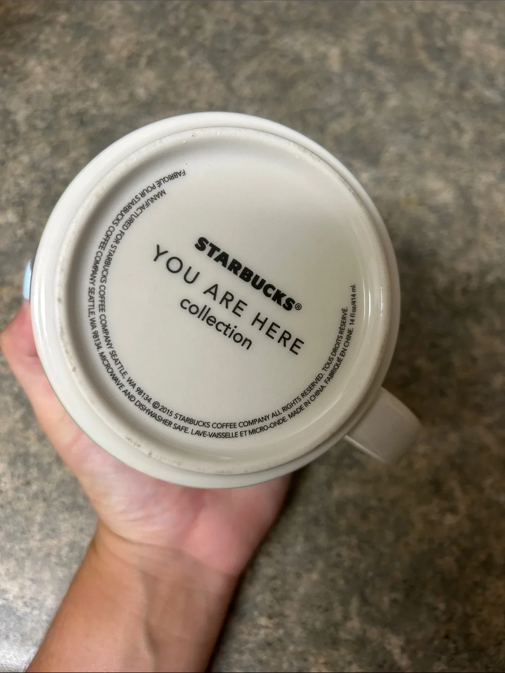 2015 Starbucks Colorado mug